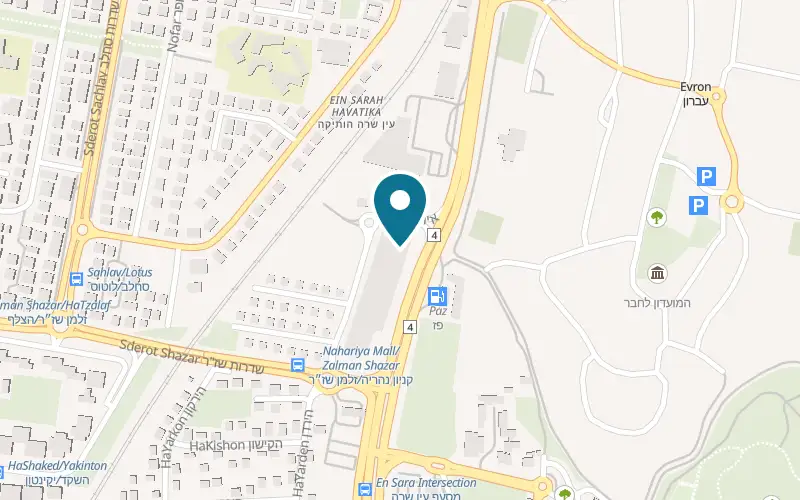 Map showing 2Jump Nahariya at 2 Irit Street, southern entrance, Nahariya