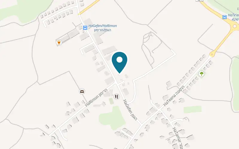 Map showing Bellatroun at 9 HaGefen Street, Kfar Bin Nun, Kfar Bin Nun