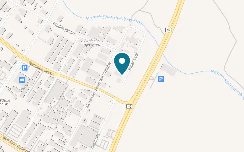 Map showing Brand Technical Supply at 7 Inbar Street, Petah Tikva