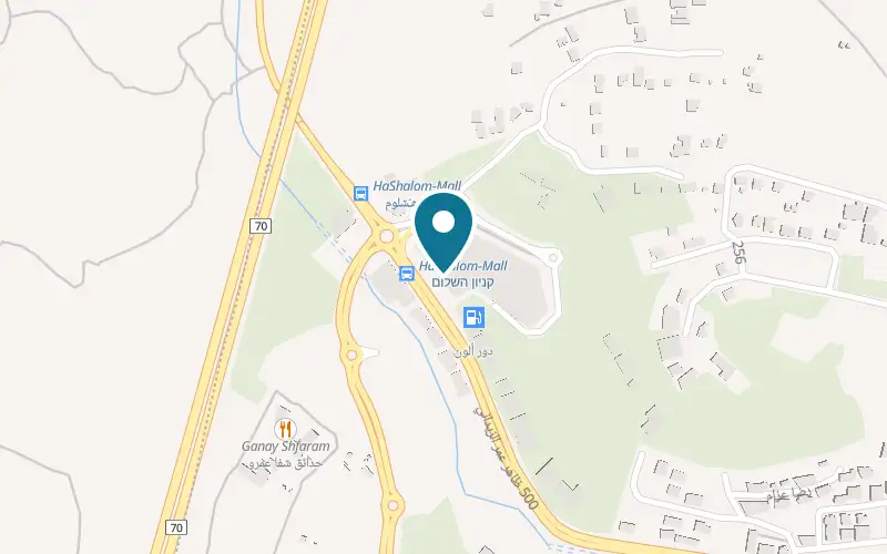 Map showing Burger101 at Samara Mall, 440 Street, Shefa-Amr