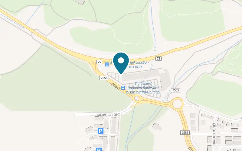 Map showing Cafe Greg Migdal HaEmek at BIG Migdal HaEmek, Migdal HaEmek