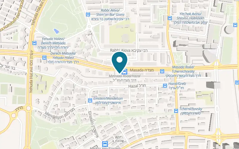 מפה: קאלדו בדרך מצדה 47, באר שבע