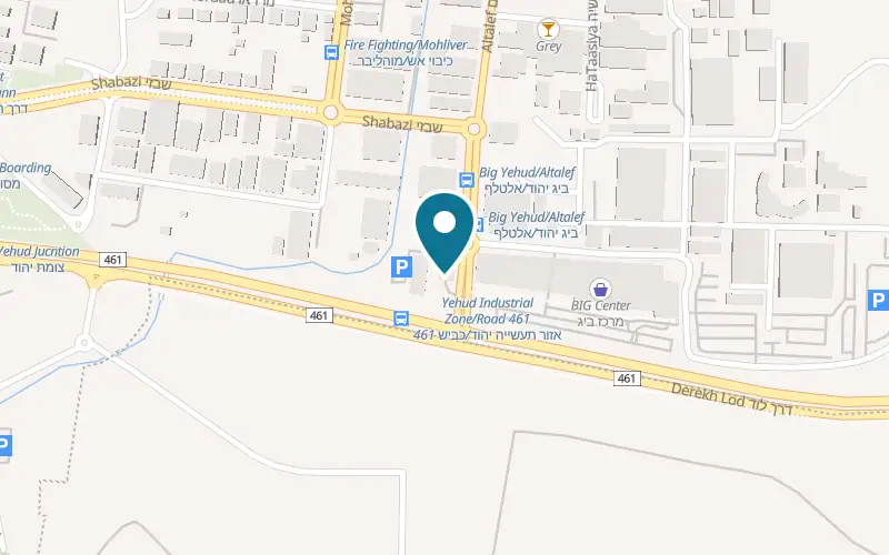 Map showing Canto at 1 Altalef Street, Yehud