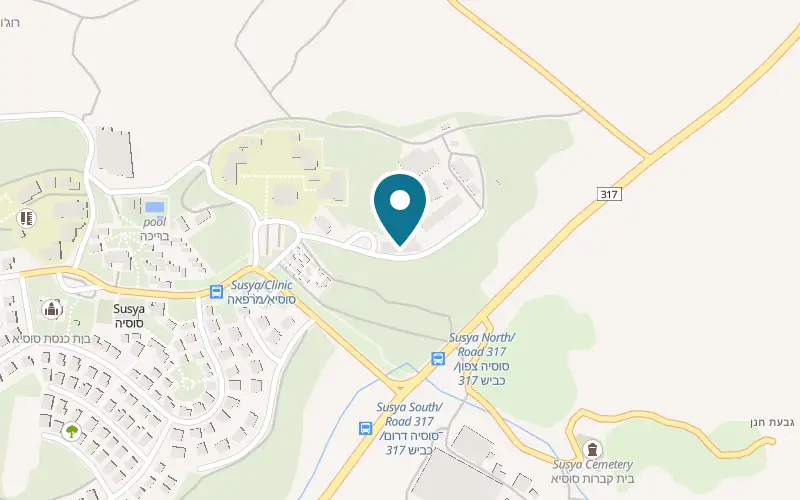 Map showing Drimia Winery at Derekh HaHalav VeHaDvash, Susya, Susya, Har Hebron