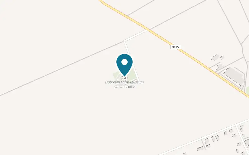 Map showing Dubrovin Farm at Dubrovin Farm, Yesud HaMa'ala, Yesud HaMa'ala