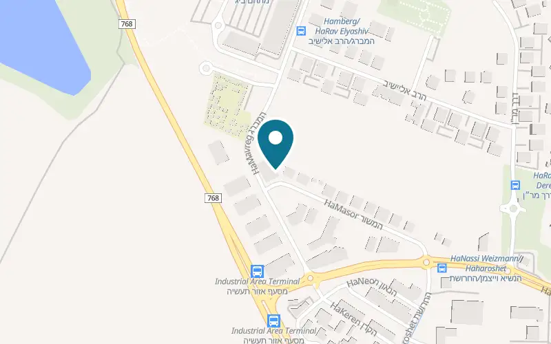 Map showing Eli's at 23 HaMasor Street, Upper Tiberias, Tiberias