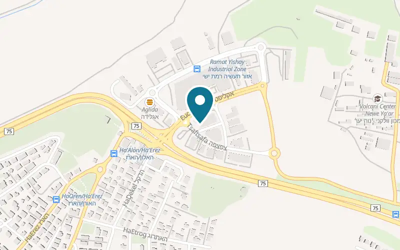 Map showing EMS Easy Fit at 2 HaTsaftsafa Street, Ramat Yishai