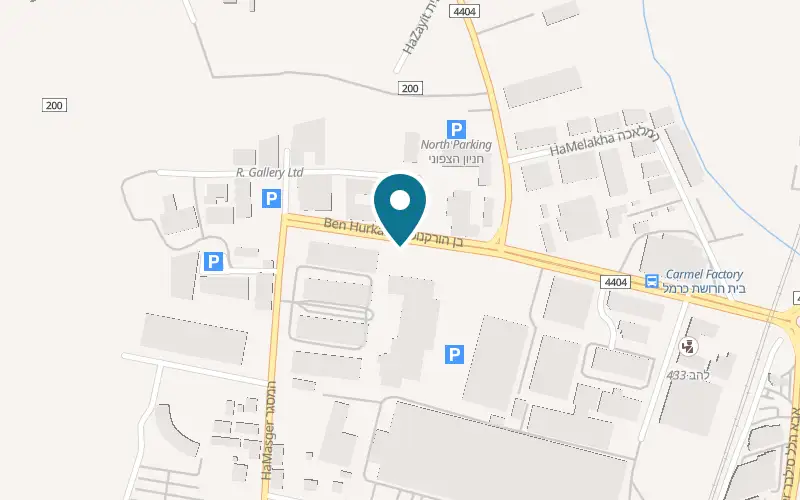 Map showing Hummus Eliyahu at 3 Rabbi Eliezer Ben Horkanos Street, Lod