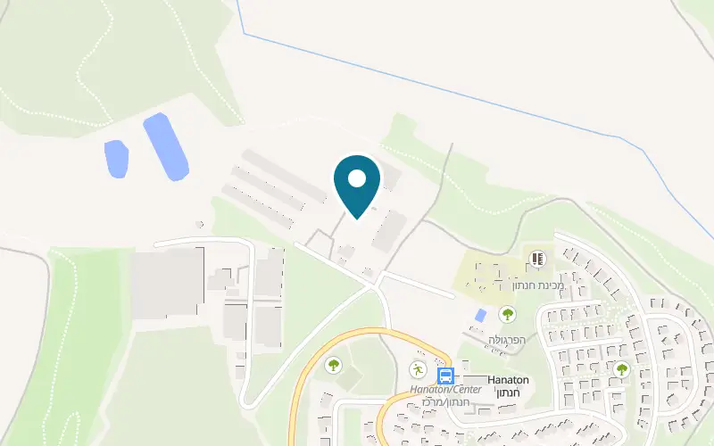 Map showing Jezreel Valley Winery at Kibbutz Hanaton, by the HaMovil interchange, Hanaton
