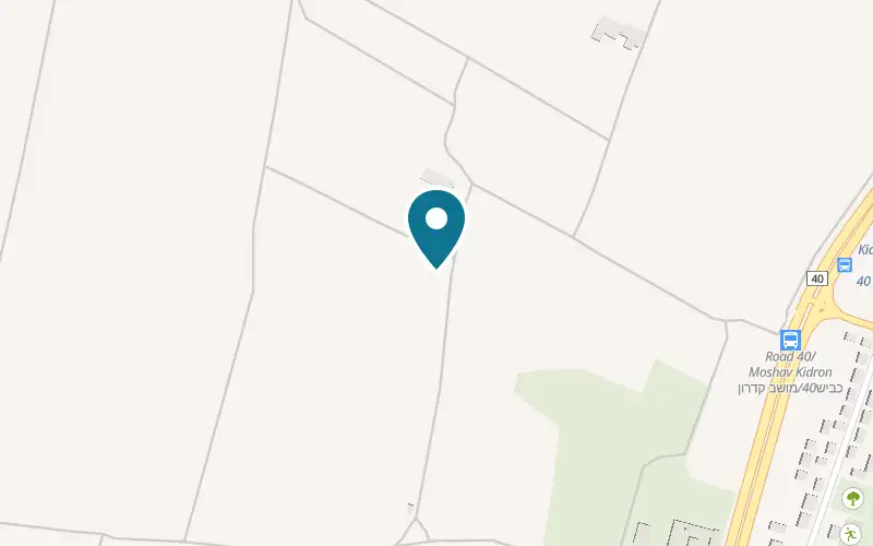 Map showing Kahanov Vineyards at In the family's vineyards, beside Road 40, Gedera