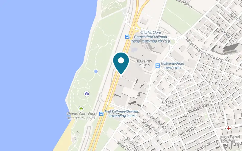 Map showing Kinto at 6 Kaufman Street, Tel Aviv-Yafo