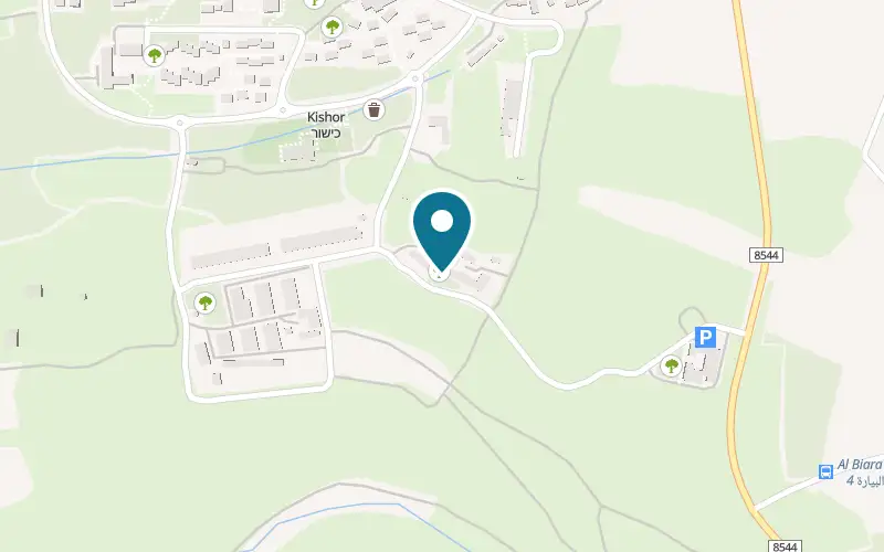 Map showing Kishor Winery at Kishor Winery, Kibbutz Kishor, Beit HaKerem Valley, Kishor