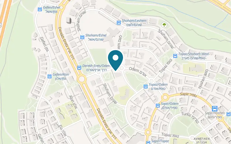 Map showing Koala Beer Bar at 6 Odem Street, Harish