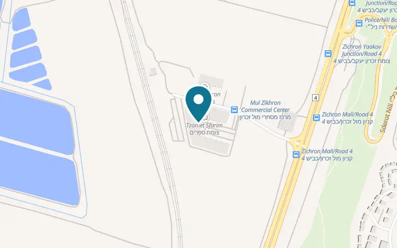 Map showing Leggenda at Mol Zichron shopping centre, Zichron Yaakov