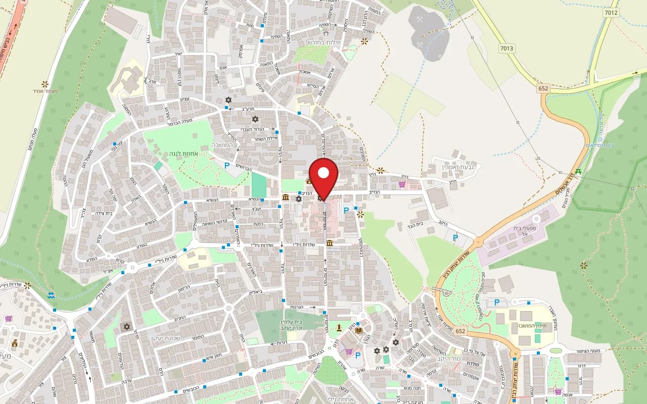 Map showing Luma at 51 HaMeyasdim Street, Zichron Yaakov