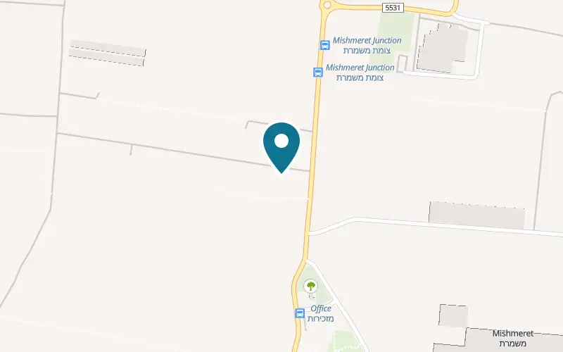 Map showing Mond Winery at 10 Derech Mishmeret, Mishmeret