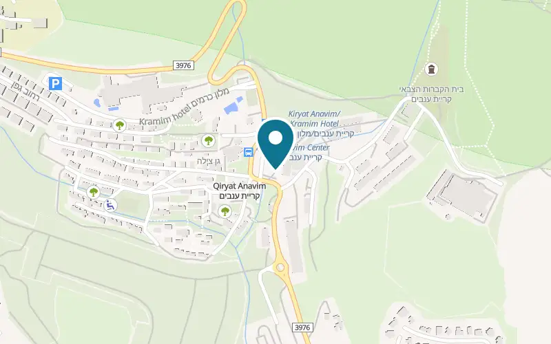 Map showing Muma at The old cowshed compound at the entrance to Kibbutz Kiryat Anavim, Kiryat Anavim