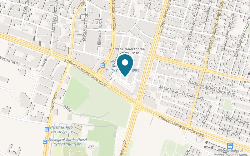Map showing Orgad Print at 6 HaMifal Street, Tel Aviv-Yafo