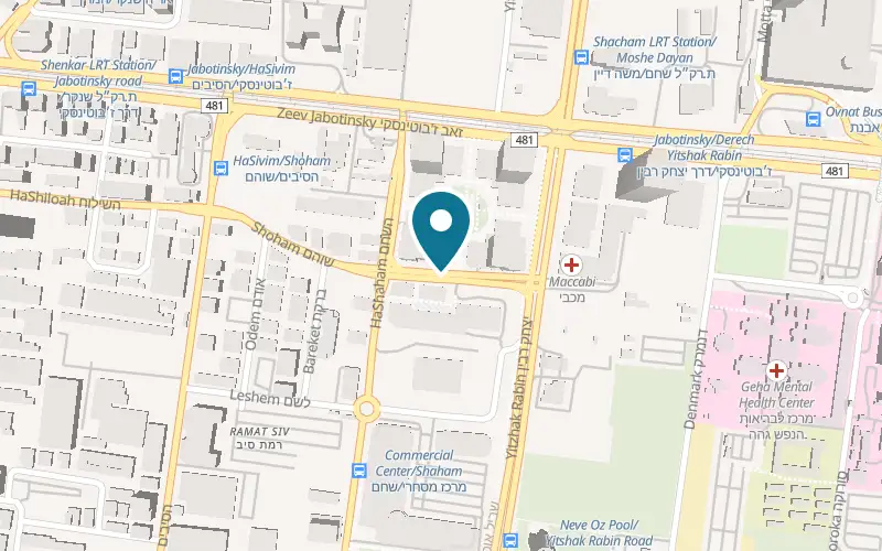 Map showing Pescara at 3 Totseret HaAretz Street, Eatalia, Petah Tikva