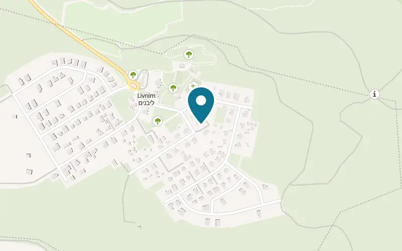 Map showing Havaya Shel Sheket at 42 Har Arbel, Livnim, Livnim