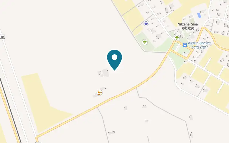 Map showing Ramat Negev Winery at Moshav Kadesh Barnea (Nitzanei Sinai), Nitzanei Sinai