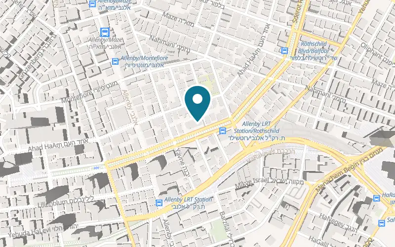 Map showing Ruben at 45 Rothschild Boulevard, Tel Aviv-Yafo
