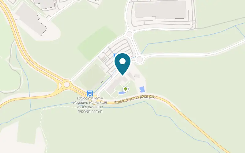 Map showing The Wall Modi'in at 255 Emek HaEla Street, the city's water and sports park, Modi'in-Maccabim-Re'ut