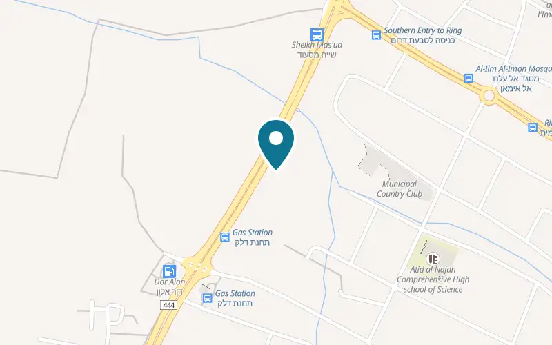 Map showing Tomo Asian Kitchen at Route 444, the main road, Taibe