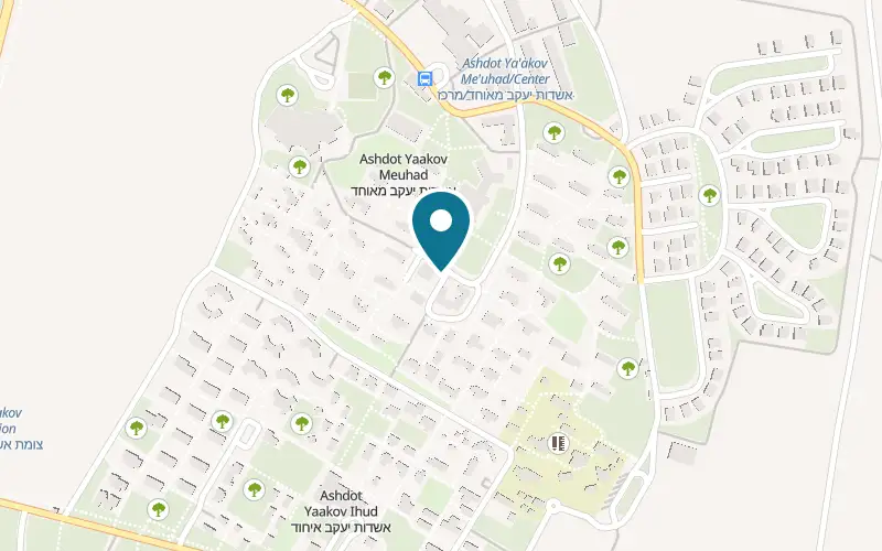 Map showing Uri and Rami Nehushtan Museum at Kibbutz Ashdot Ya'akov Meuhad, Ashdot Ya'akov Meuhad