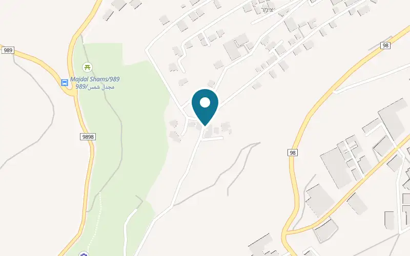 Map showing White Diamond at Majdal Shams, Golan Heights, Majdal Shams