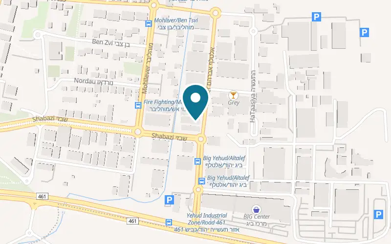 Map showing Zinc at 9 Altalef Street, Yehud