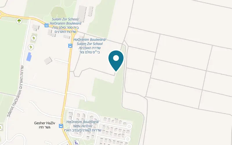 Map showing Achziv Winery at Artists' Workshops, Kibbutz Gesher HaZiv, Gesher HaZiv