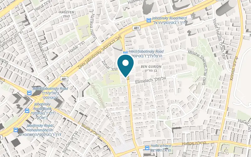 מפה: AIFIT רמת גן בהרצל 73, רמת גן