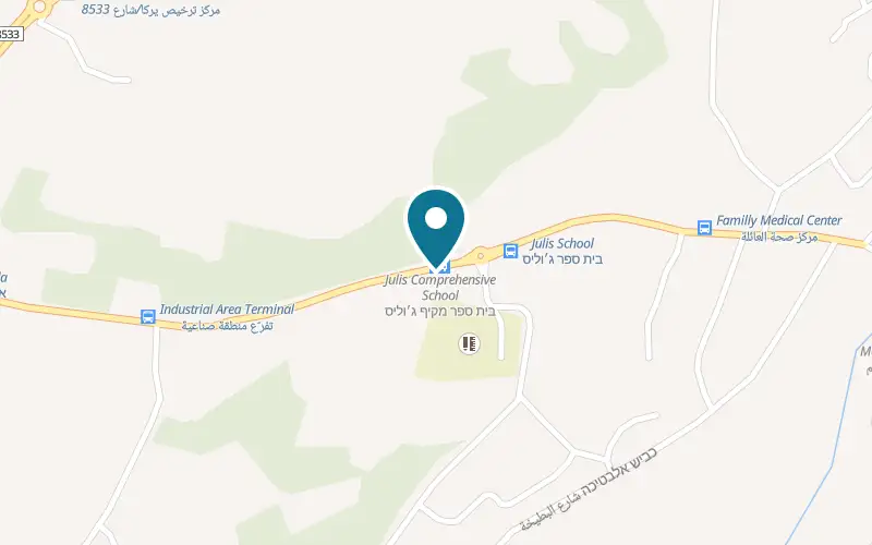 Map showing Al Atiq Cafe at Julis, Julis