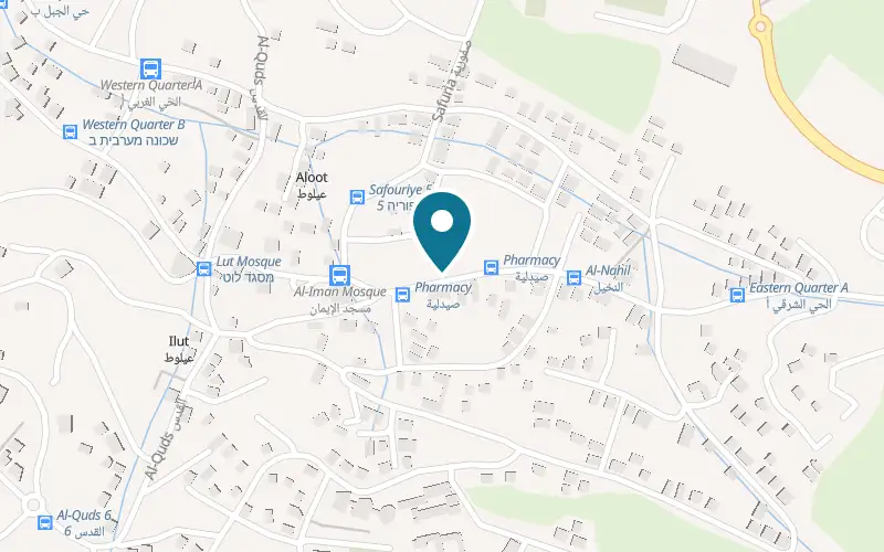 Map showing Impasto al-Hassan Bakery at Ilut, Ilut