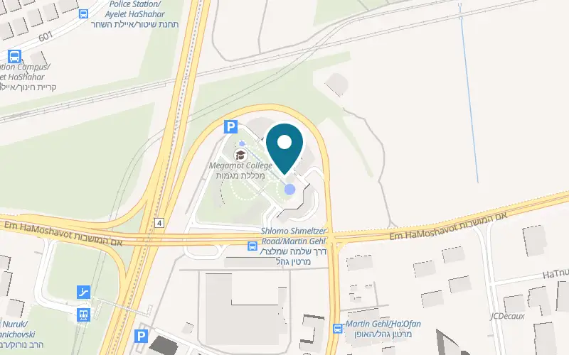 Map showing Alfredo at 94 Derech Shlomo Shmeltzer, Petah Tikva