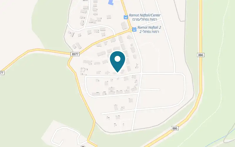Map showing Amram Winery at Moshav Ramot Naftali, Ramot Naftali