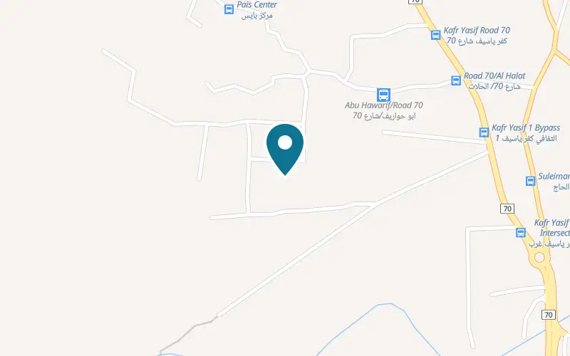 Map showing Ashkar Winery at 234 Kafr Yasif West, Kafr Yasif