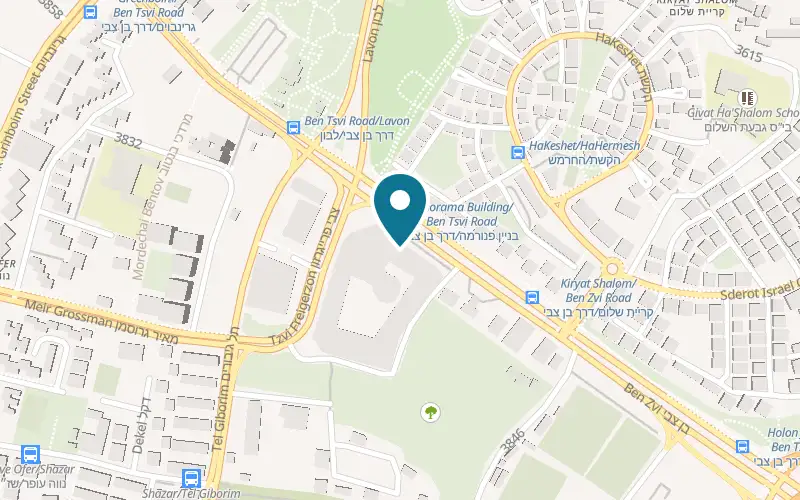 Map showing Asia Trade at 86 Ben Zvi Road, Beit Panorama, Tel Aviv-Yafo