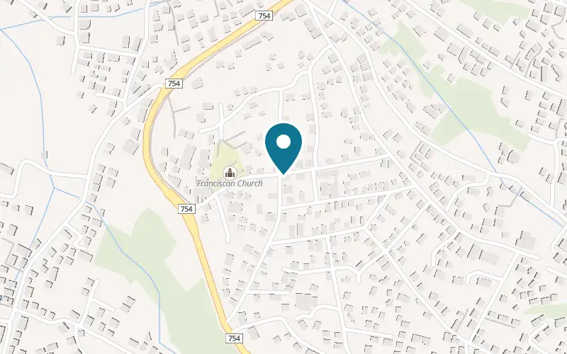 Map showing Baguette Salem at 8 Al-Mukhtar Street, Reineh