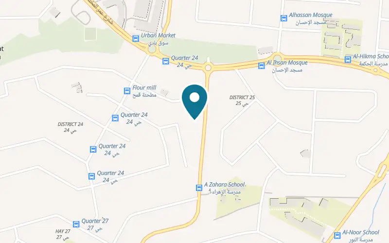 Map showing Balcon at Neighbourhood 24, number 155, Rahat