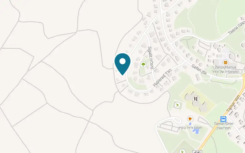 Map showing Bazak Winery at 21 HaVered Street, Karmei Yosef, Karmei Yosef