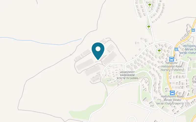Map showing Bein HaPrachim at The greenhouse compound, Kedumim, Kedumim