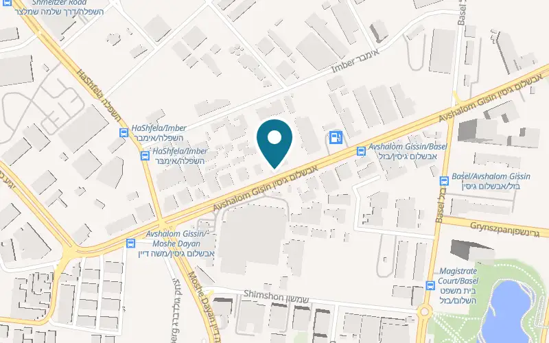 Map showing Ben Eli Elshech at 84 Avshalom Gisin Street, Petah Tikva