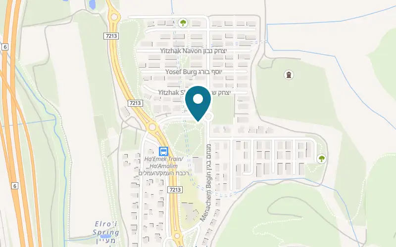 Map showing Berta Cafe Tivon at 10 S.B. Auerbach Street, Kiryat Tiv'on