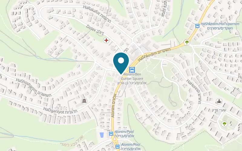 Map showing Biga at 85 Alonim Street, Kiryat Tiv'on