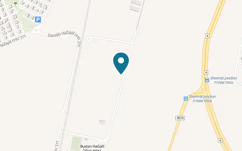 Map showing Bikta BaMata at 27 Derech HaGanim, Bustan HaGalil