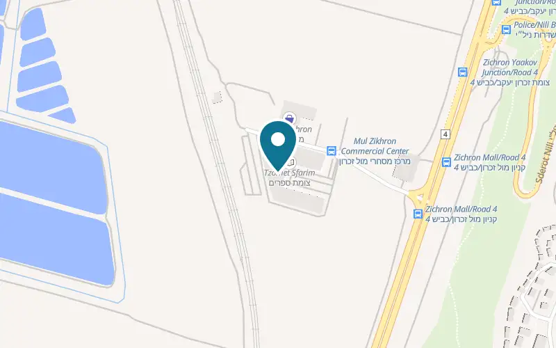 Map showing Black at Mol Zichron shopping centre, off Route 4, Zichron Yaakov