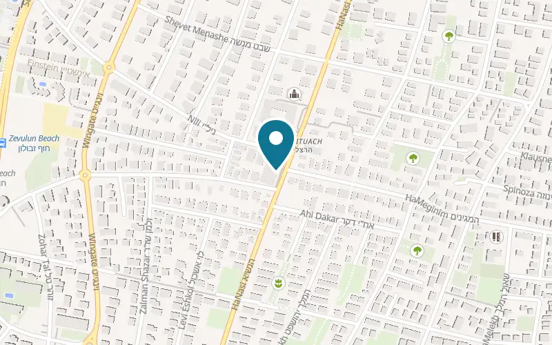 Map showing Blend at 146 HaNasi Yitzhak Ben Zvi Street, Herzliya Pituach, Herzliya
