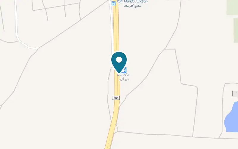 Map showing Bosporus at The main road, next to the Star fuel station, Kafr Manda